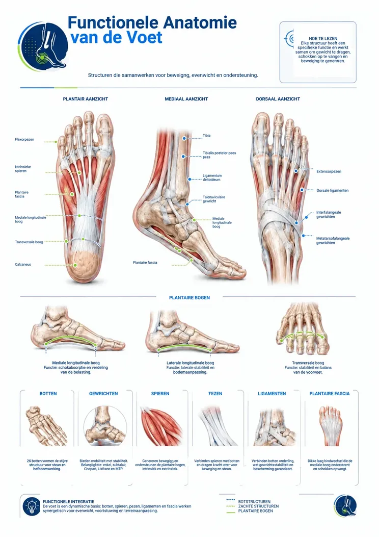 Functionele Anatomie van de Voet
